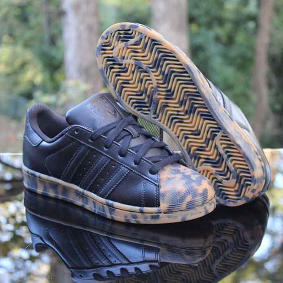 Adidas Superstar Tortoise Shell Kid s Size 5.5